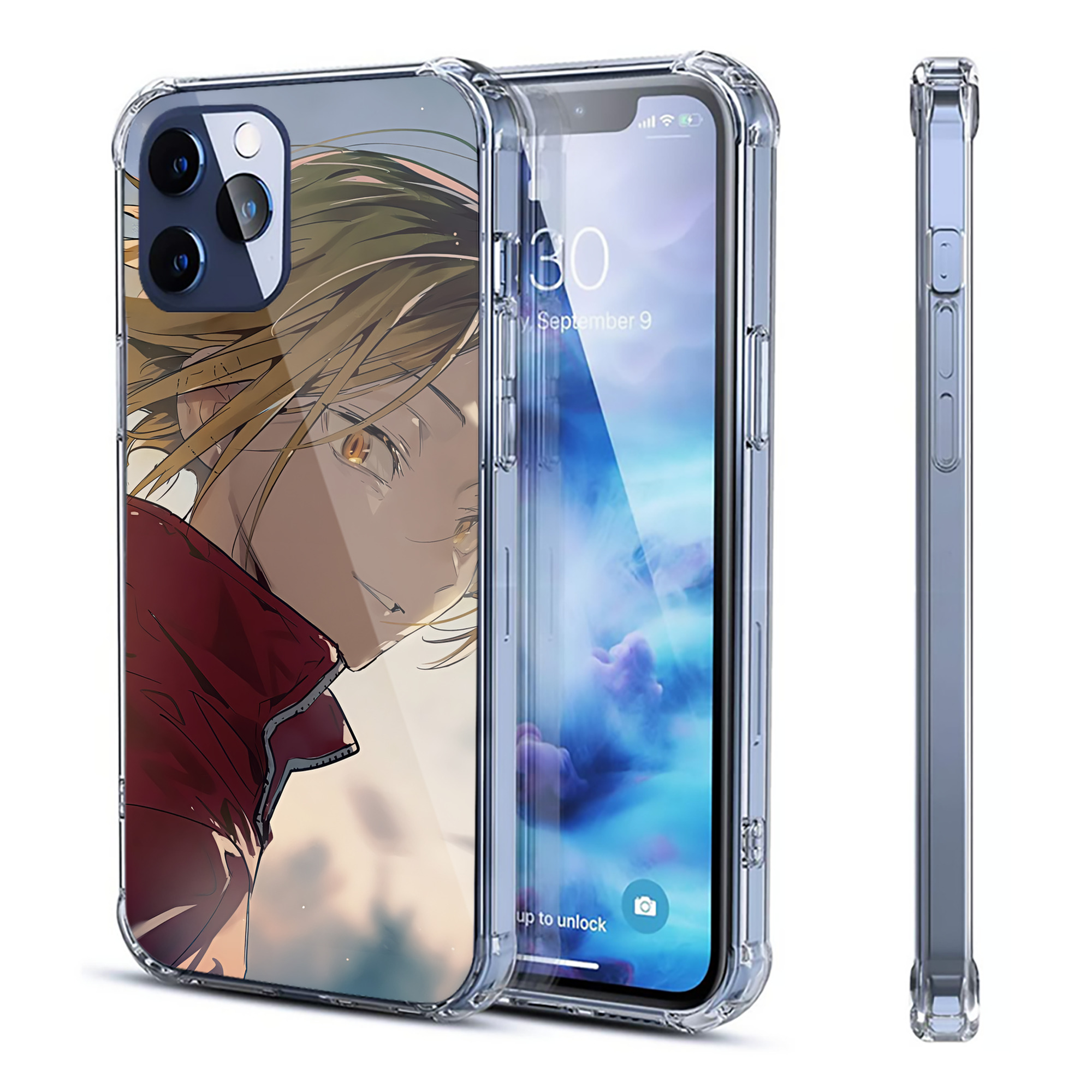 （画像用） ハイキュー!! Haikyu!! 【iPhone 12シリーズ対応】透明スマホケース（クリアソフトケース）